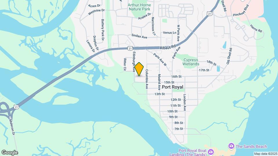 1209 16th St Map and Location Details
