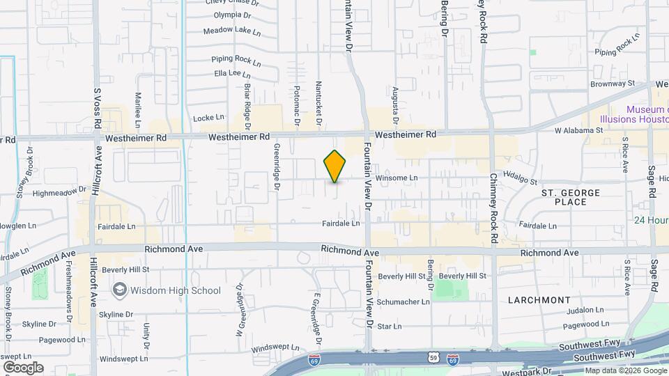 6019 Winsome Ln, Unit 2 Map and Location Details