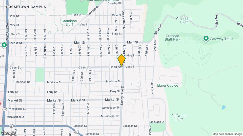 304 Losey Blvd S Mapa y Detalles de la Ubicación