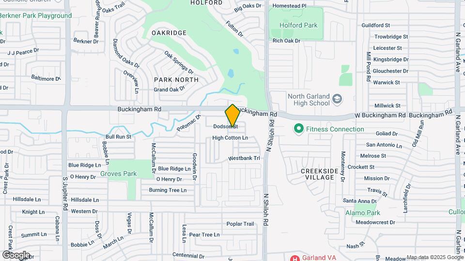 2654 Dodson St Map and Location Details