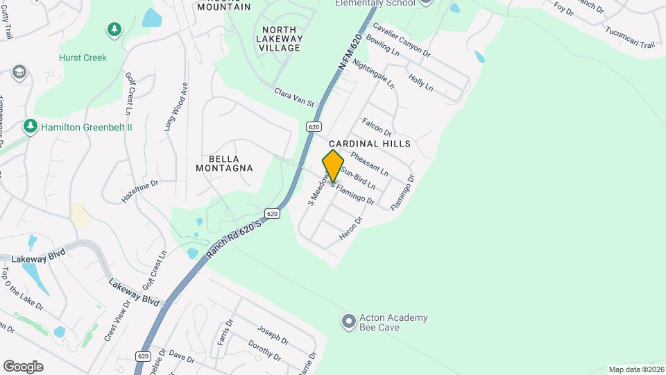 400 Hummingbird Ln Map and Location Details