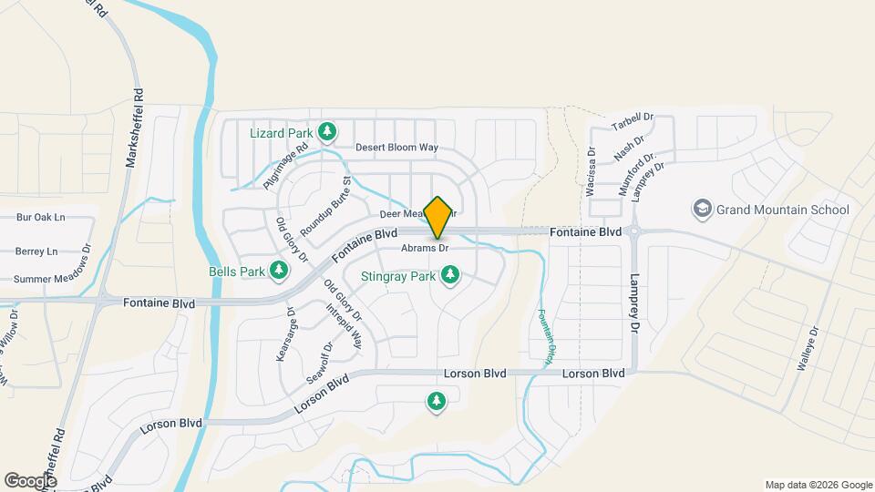 10394 Abrams Dr Map and Location Details