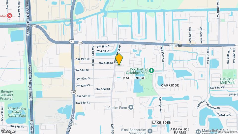 3951 SW 51st St Map and Location Details