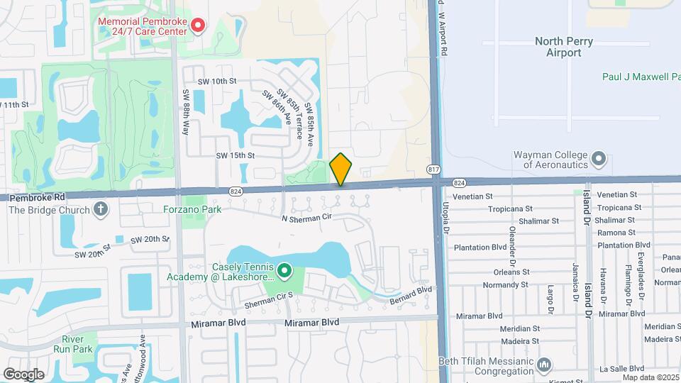 1701 SW 83rd Terrace Map and Location Details