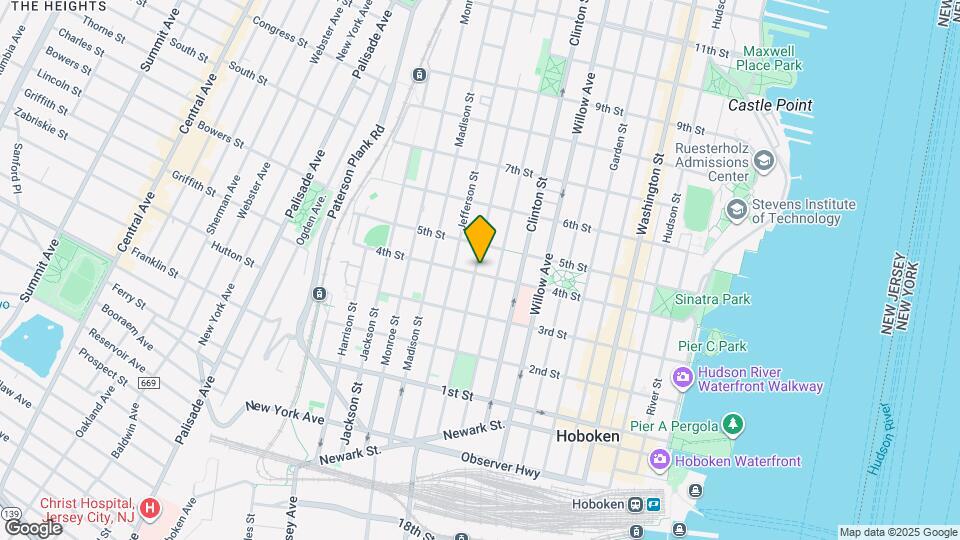 403 Adams St Map and Location Details