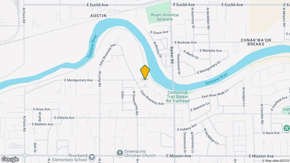 18319 E Riverway Ave Mapa y Detalles de la Ubicación