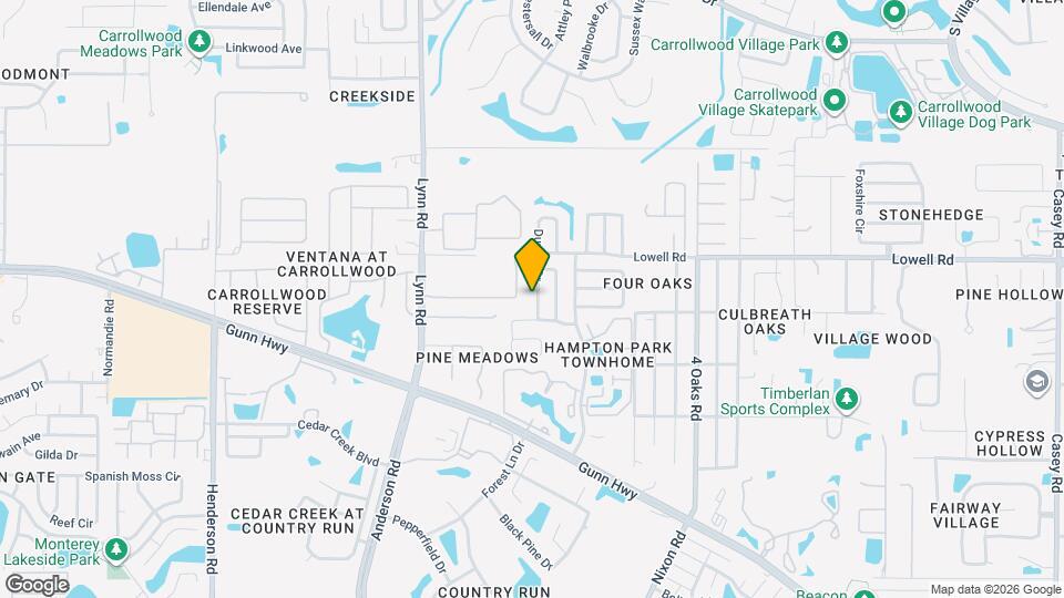 12710 Dunhill Dr, Unit 0221 Map and Location Details