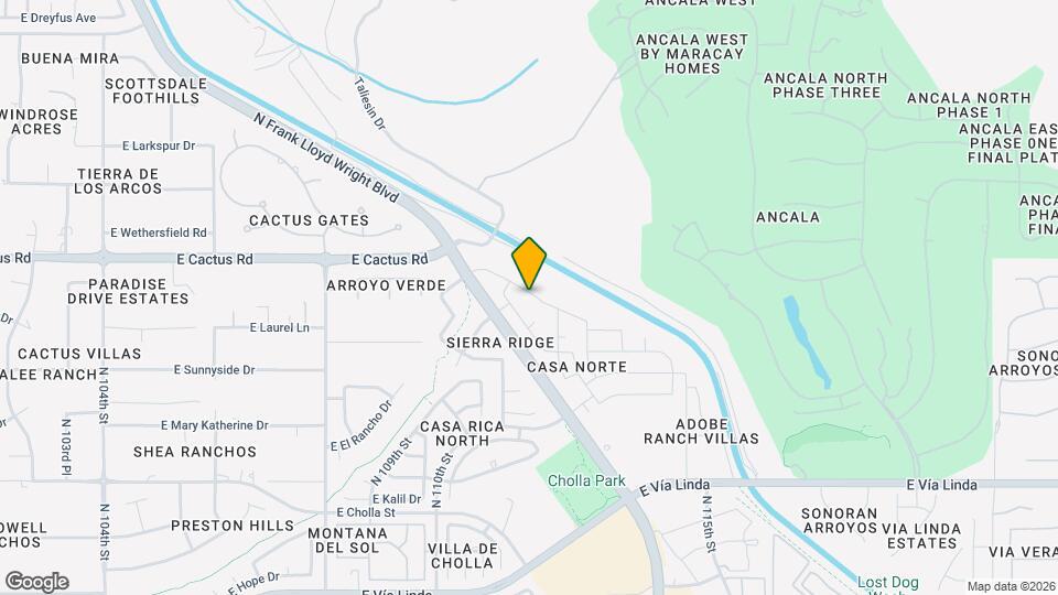 11155 E Laurel Ln Map and Location Details