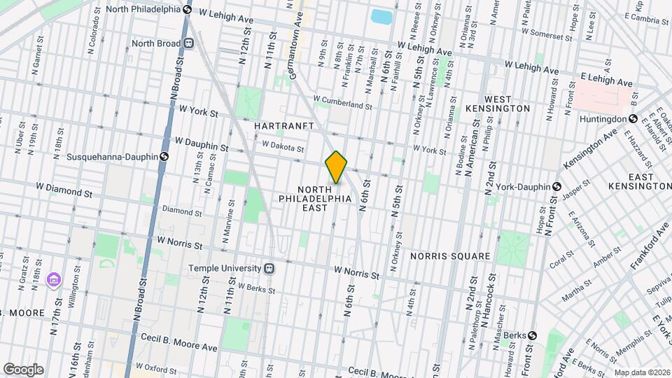 2222 N 7th St, Unit A Mapa y Detalles de la Ubicación