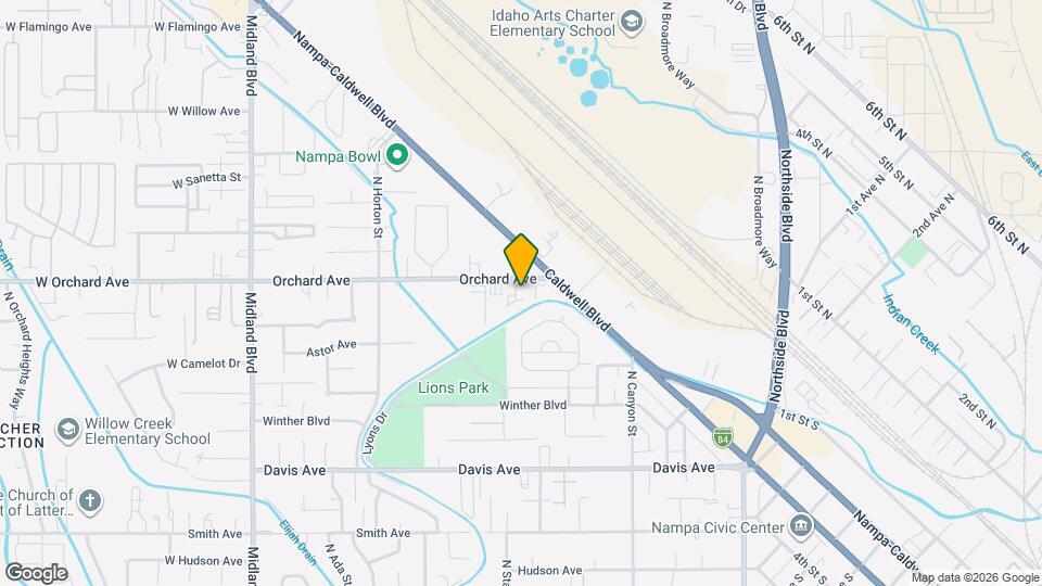 Orchard Lofts Map and Location Details