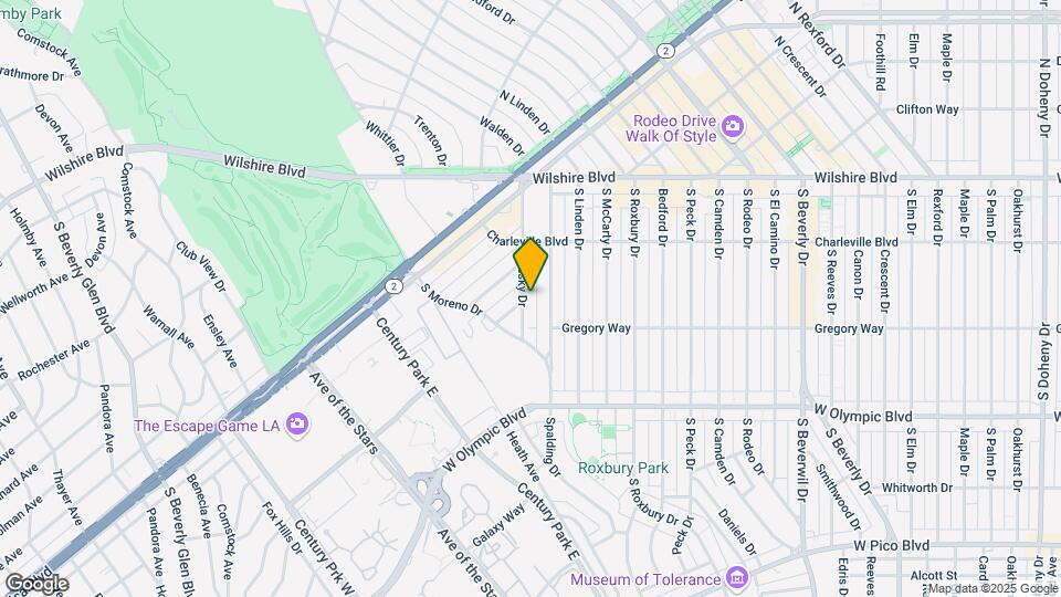 244 S Lasky Dr Map and Location Details