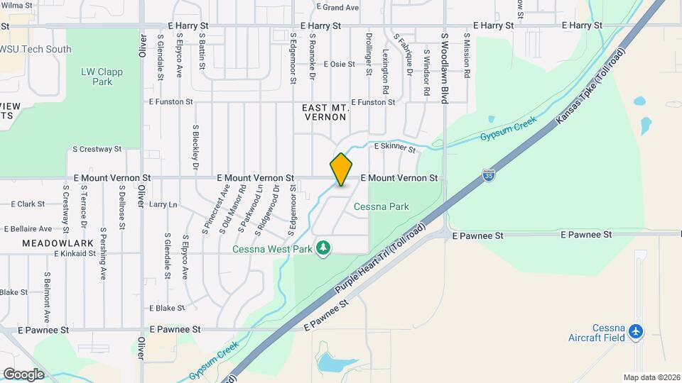 5814 E Wallace St Map and Location Details