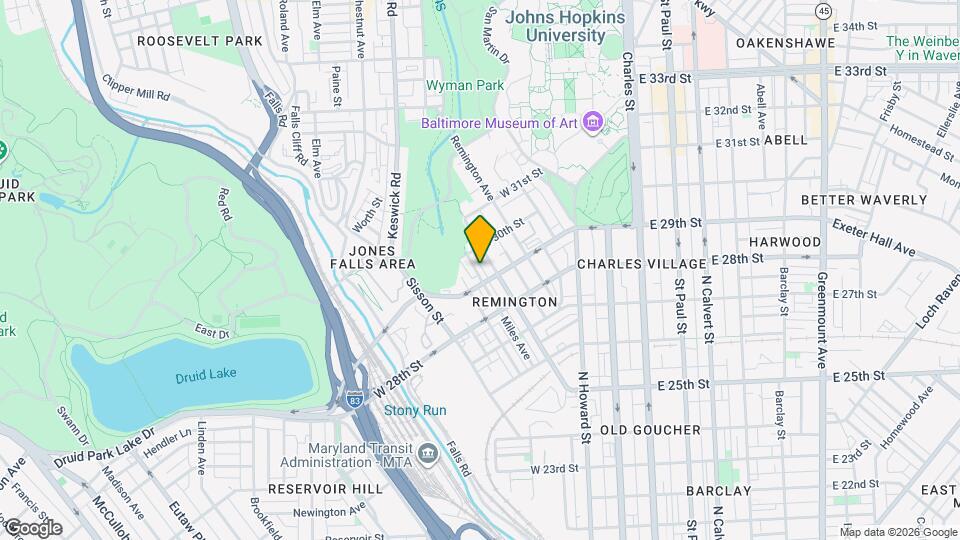 2917 Miles Ave Map and Location Details