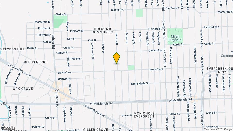 17547 Pierson St Mapa y Detalles de la Ubicación