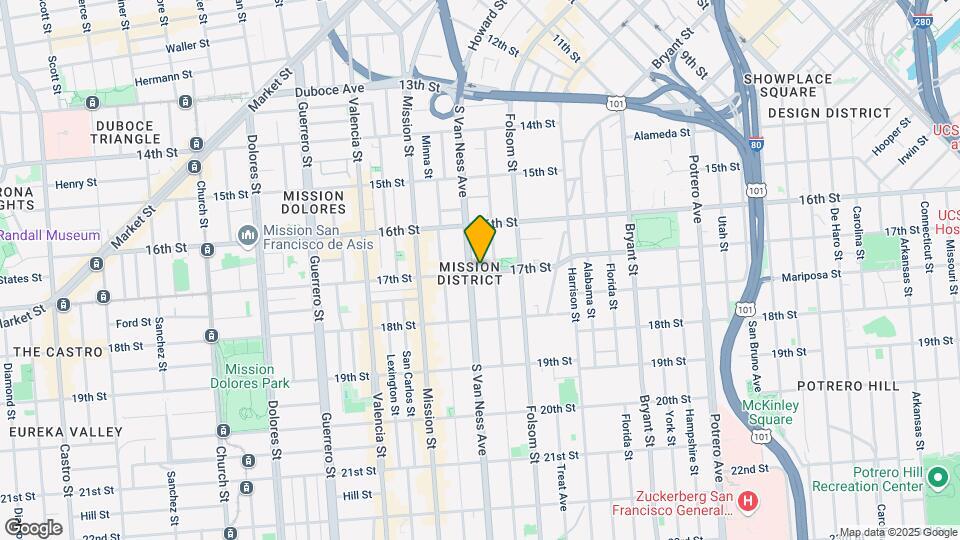 3178-3180 17th St Map and Location Details