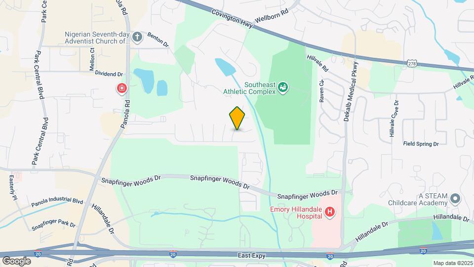 2554 Willenhall Way Map and Location Details