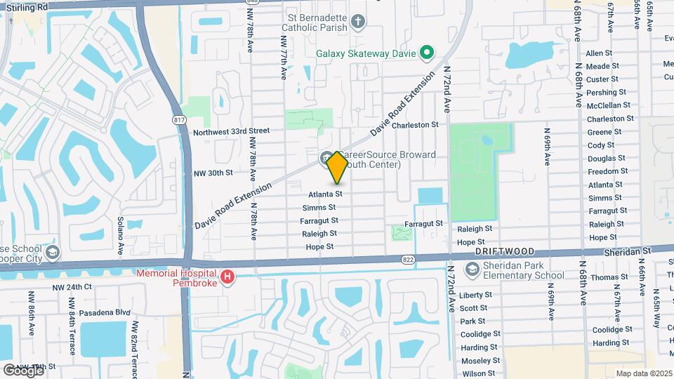 7541 Atlanta St Map and Location Details