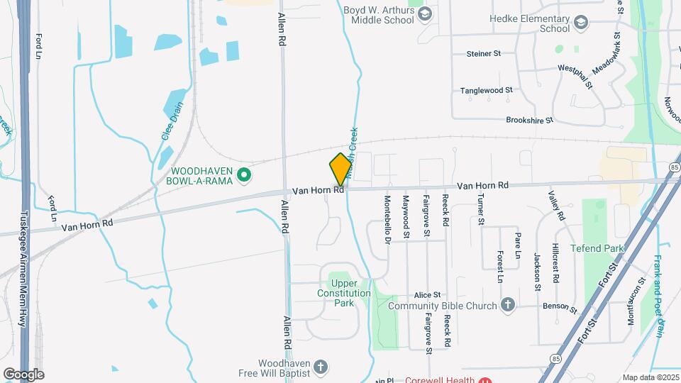Marsh Creek Apartments Map and Location Details