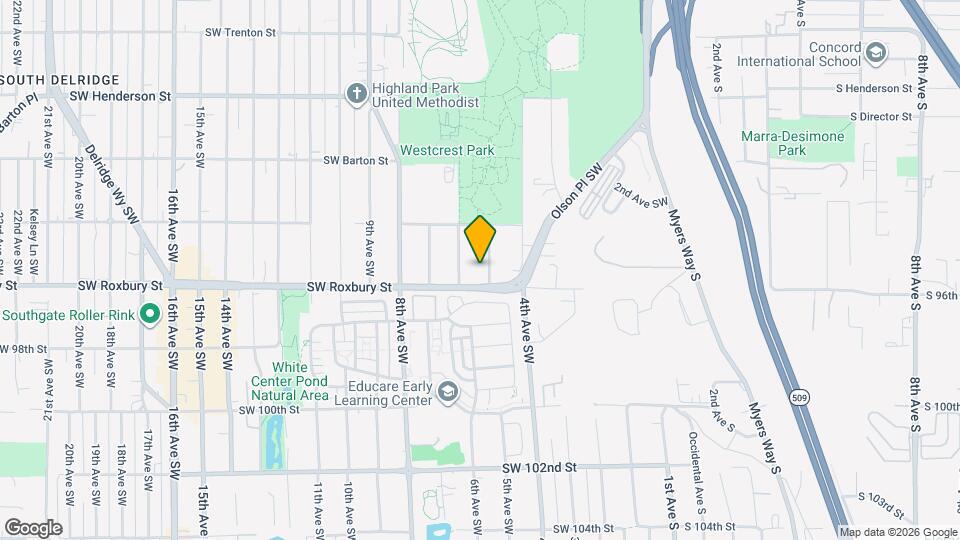 9443 5th Ave SW Map and Location Details