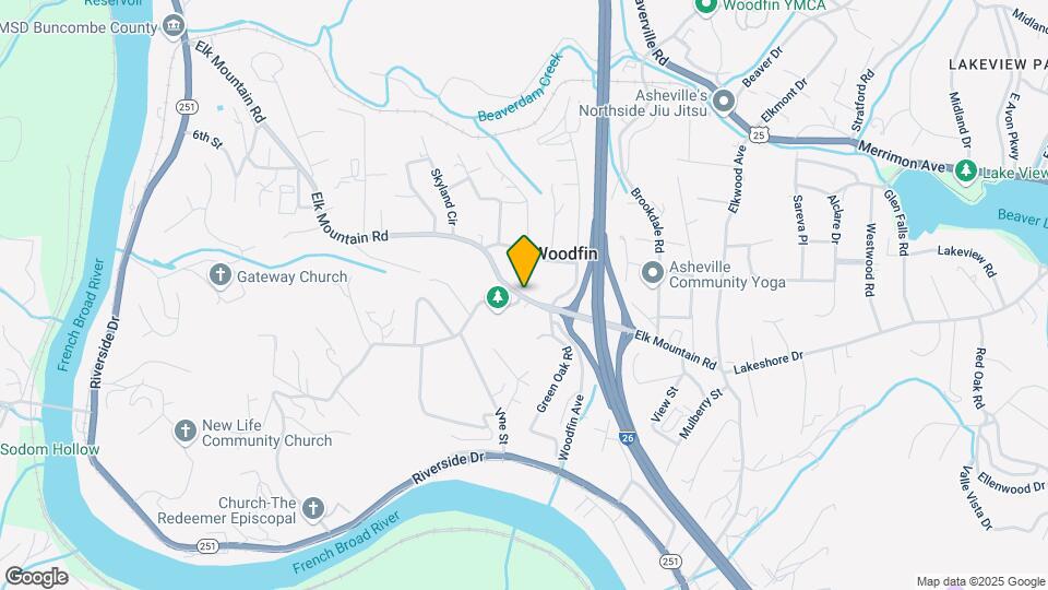 375 Weaverville Rd, Unit 8 Map and Location Details