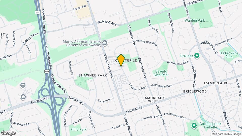 200 Chester Le Blvd Map and Location Details