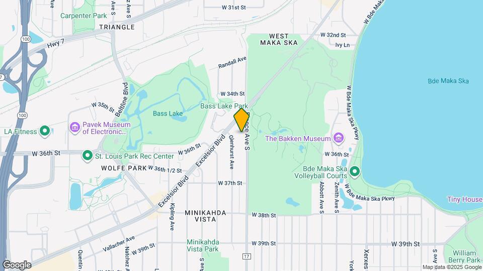 3550 France Ave S Map and Location Details