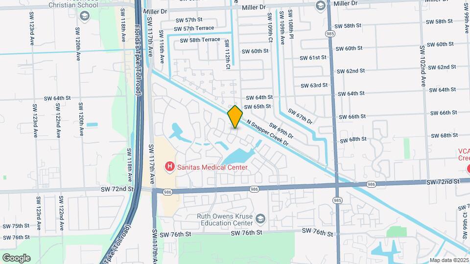6510 SW 112th Ct Map and Location Details