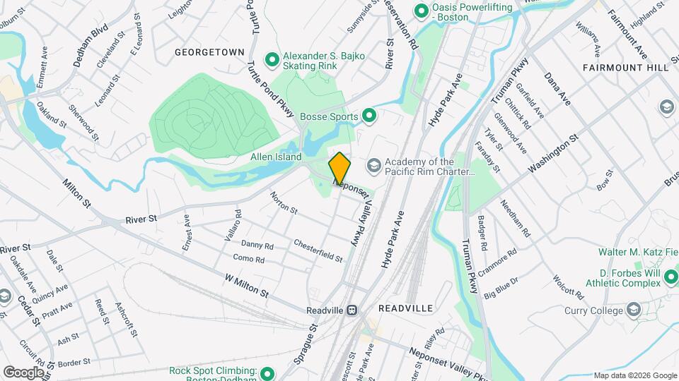 69 Readville St Map and Location Details