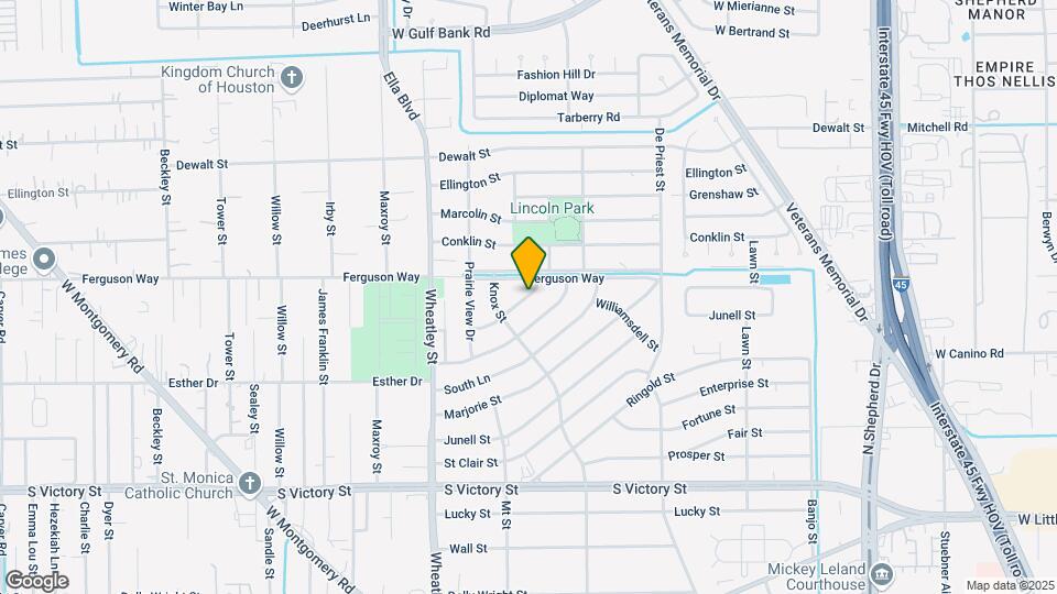 1015 North Ln Map and Location Details