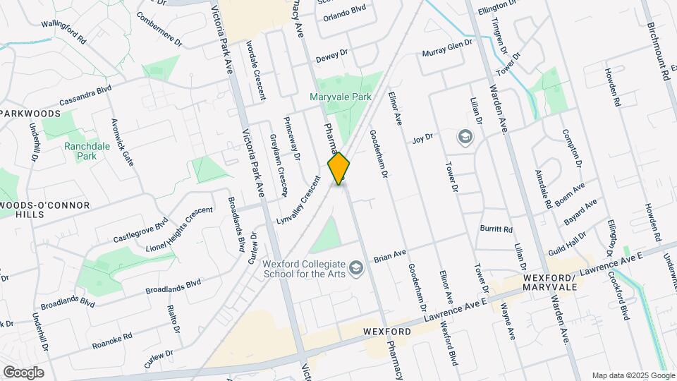 1242 Pharmacy Ave Map and Location Details