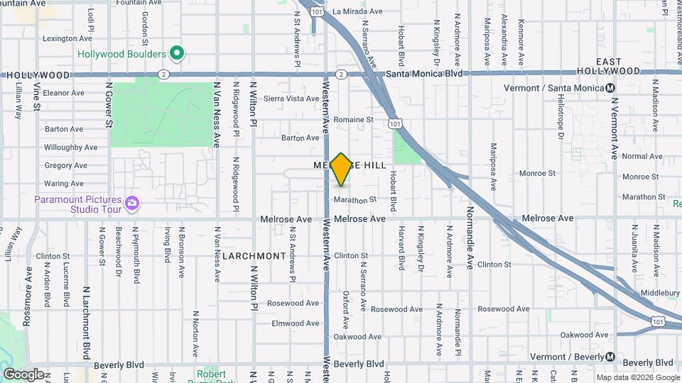 5015 1/2 Marathon St Map and Location Details