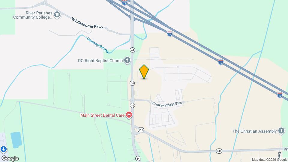 The Waters at Conway Map and Location Details