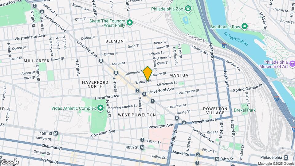 3942 Wallace St Mapa y Detalles de la Ubicación