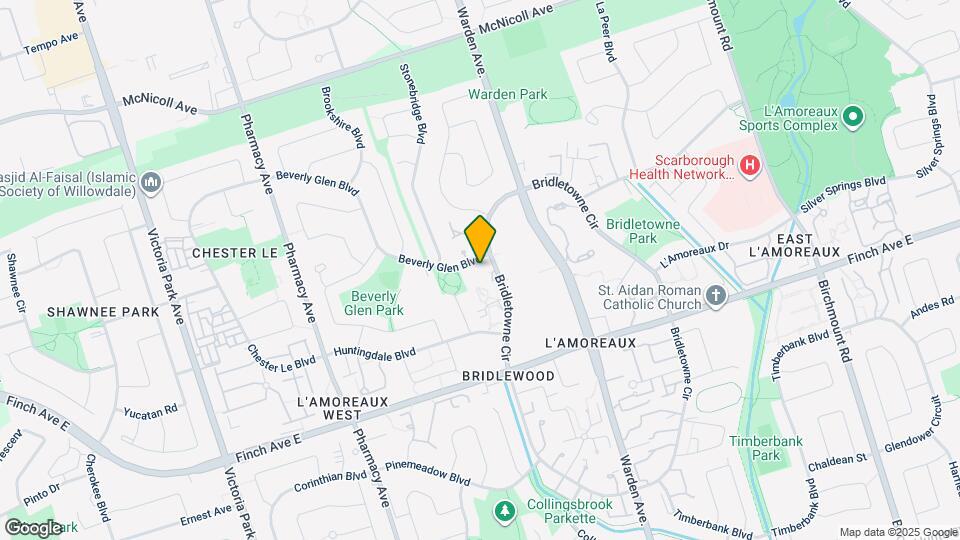 3131 Bridletowne Cir Map and Location Details