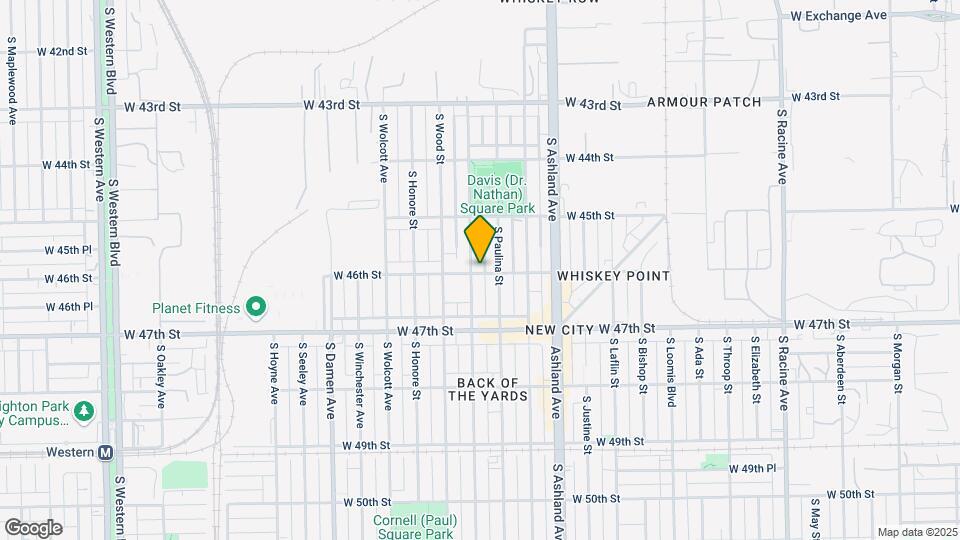 1714 W 46th St Map and Location Details