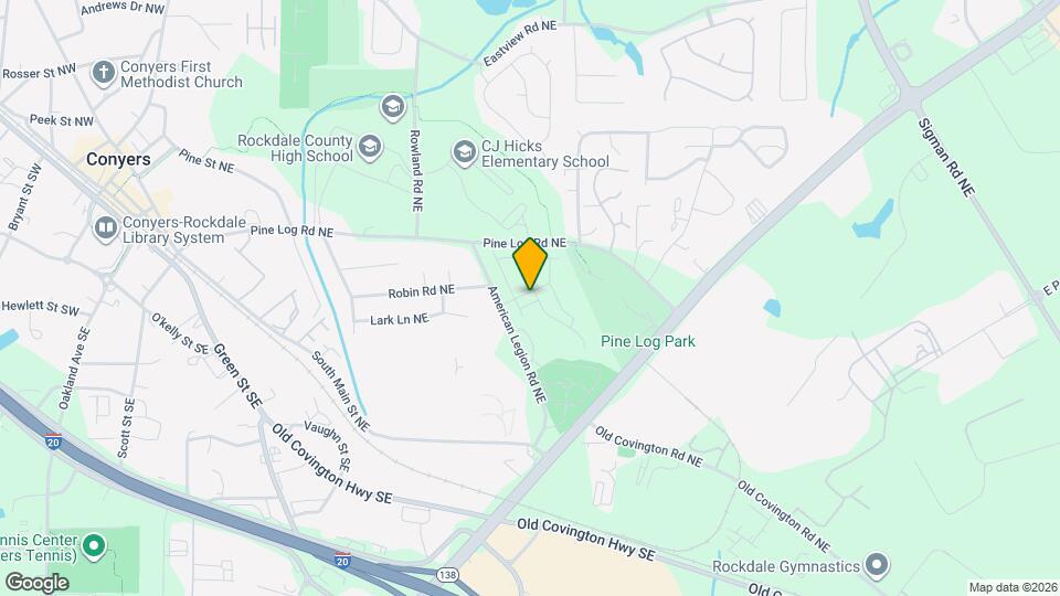 1260 Woodlyn Chase NE Map and Location Details