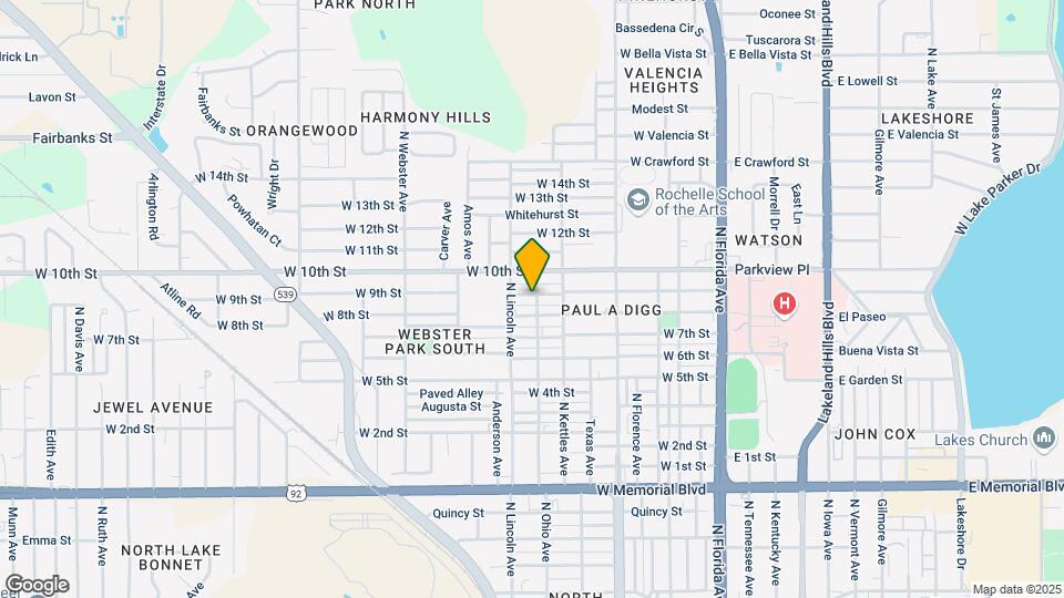 1320 N Ohio Ave Map and Location Details