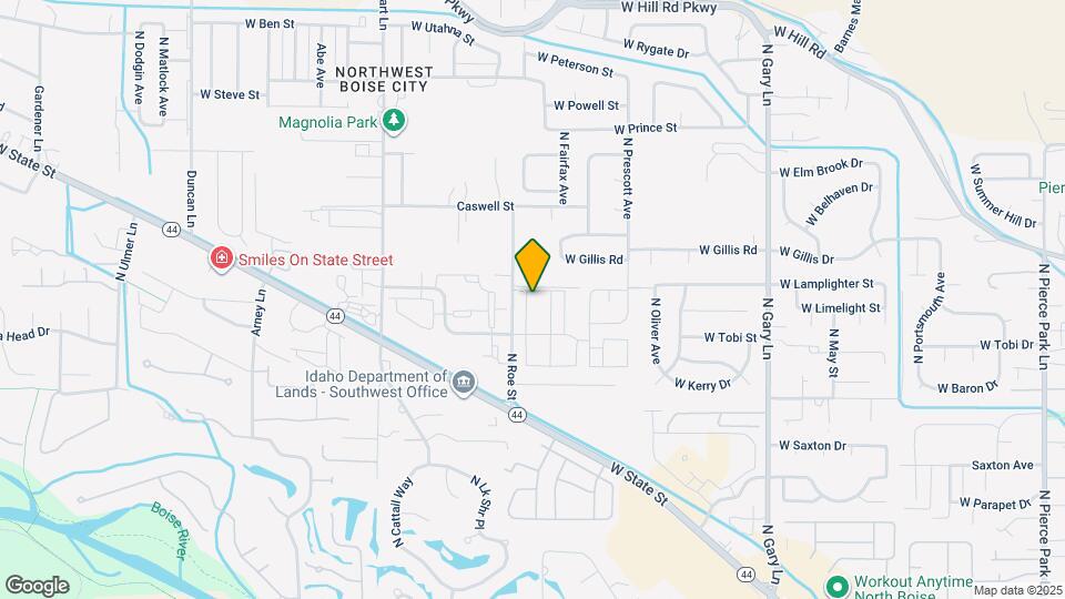 6184 N Tarako Ave Map and Location Details