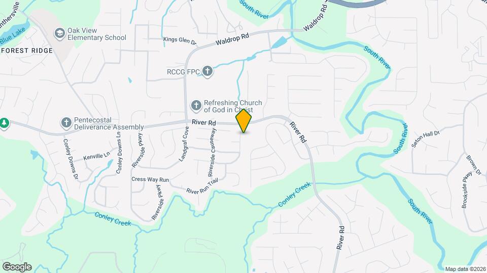 3716 Cress Way Dr, Unit 01208 Map and Location Details