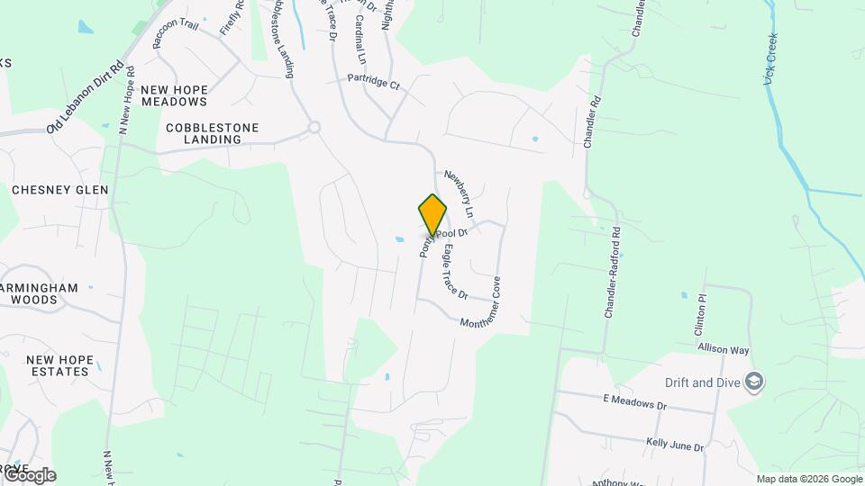 2119 Ponty Pool Dr Mapa y Detalles de la Ubicación