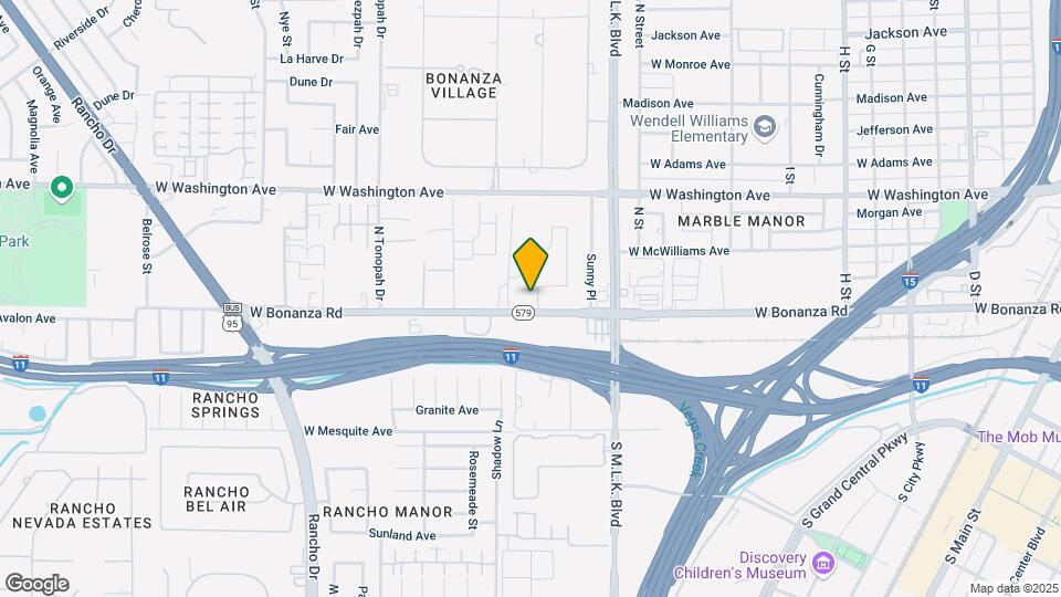 1722-1726 W Bonanza Rd Map and Location Details
