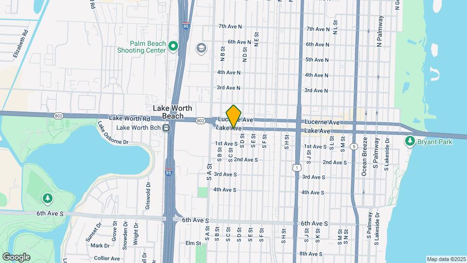 1415 Lake Ave Map and Location Details