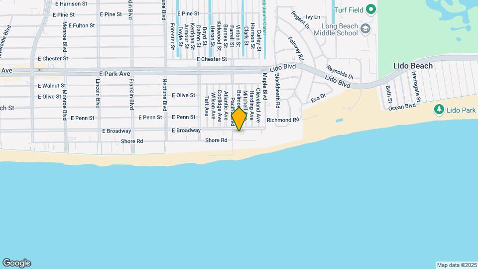 813 Shore Rd Map and Location Details