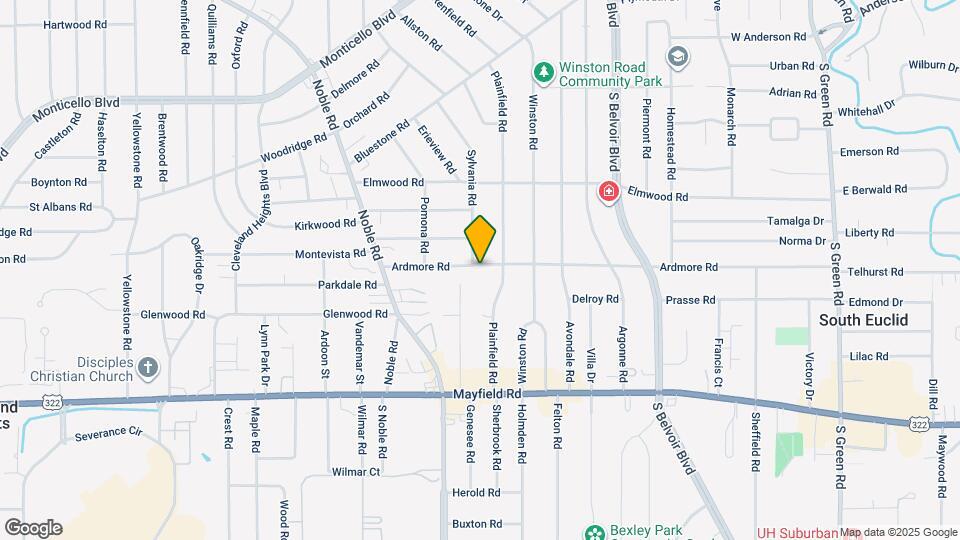 4040 Ardmore Rd Map and Location Details