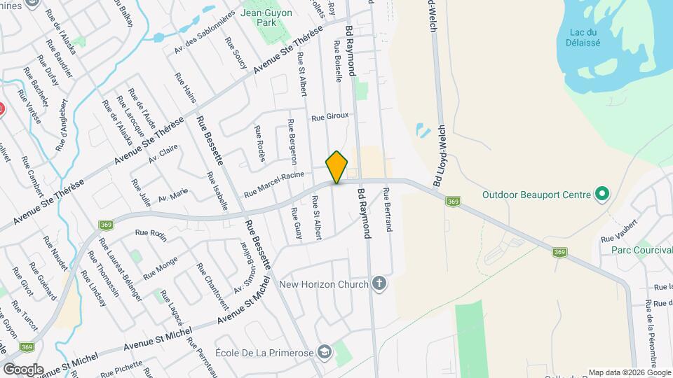 2614 Louis-XIV Boul Map and Location Details