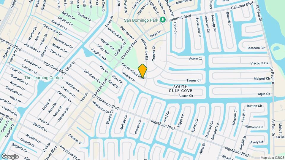 14914 San Domingo Blvd Map and Location Details