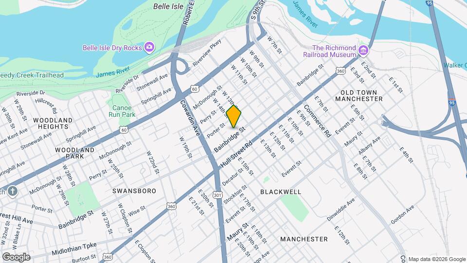 1411 Bainbridge St Map and Location Details