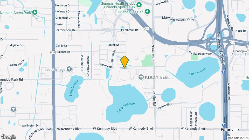 1225 Lake Shadow Cir-Unit -Unit 14307 Map and Location Details