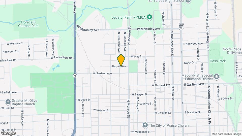 2148 N Graceland Ave Map and Location Details