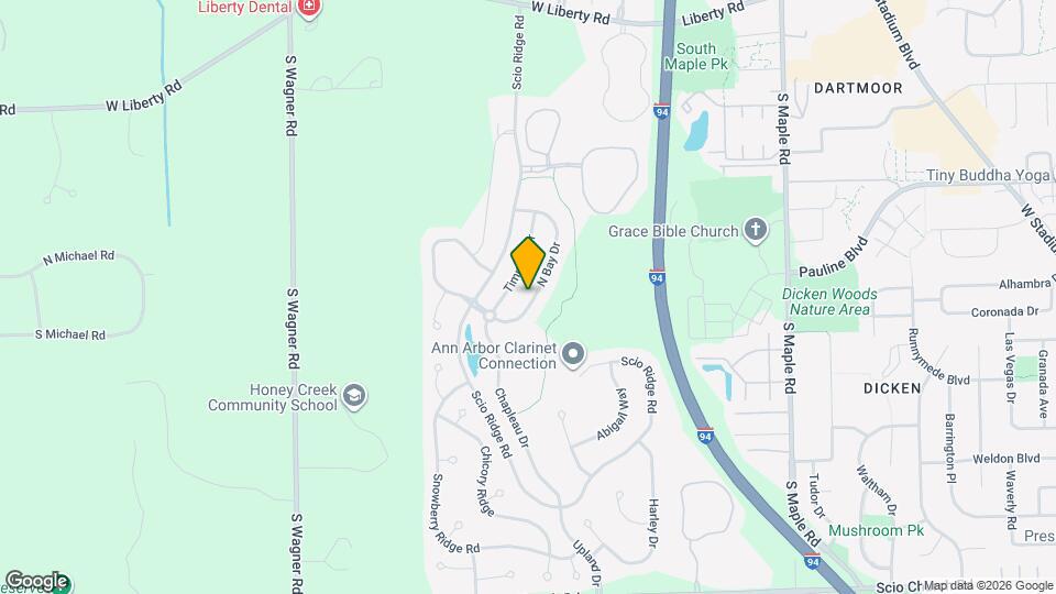 1346 N Bay Dr Map and Location Details